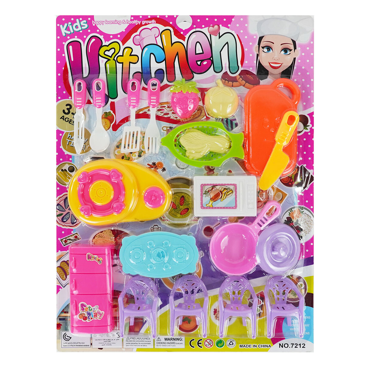 Juego de cocina infantil 