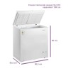 Freezer Horizontal James Fhj 210 Bajo Consumo - Color Blanco Freezer Horizontal James Fhj 210 Bajo Consumo - Color Blanco