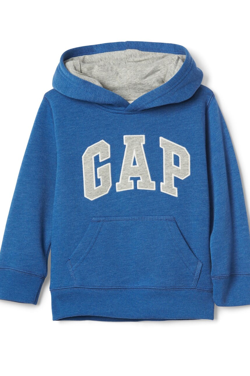 Canguro Logo Gap Con Felpa Toddler Niño Blue Lapis