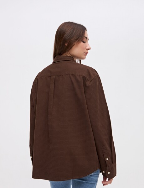 Sobrecamisa Dionne Chocolate