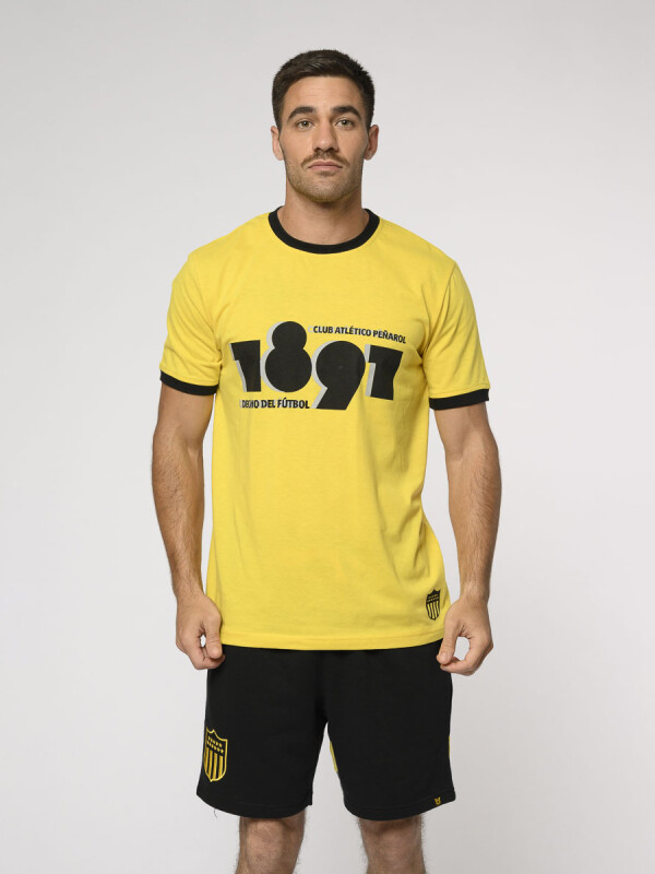 Remera Manga Corta CAP Decano Peñarol Hombre 323