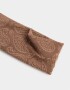 Vinchas Textiles Con textura Vincha Textil - Marron Medio