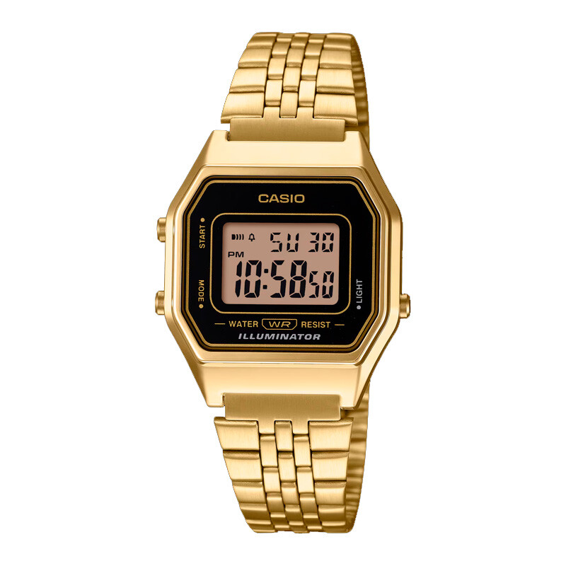 Reloj Casio Retro en Acero Inoxidable LA680WGA 1DF