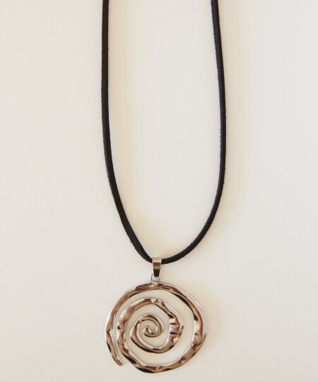 ESPIRAL COLLAR SILVER