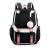 Pack x3 Mochila Kawaii Impermeable Usb Multuso Resistente Variante Color Negro