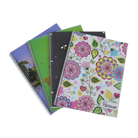 Cuadernola Picasso flexible 70hojas cuadriculada Cuadernola Picasso flexible 70hojas cuadriculada