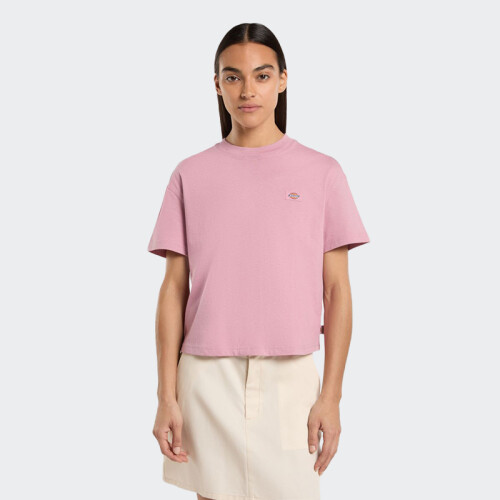 Remera Dickies Oakport Cropped Rosado