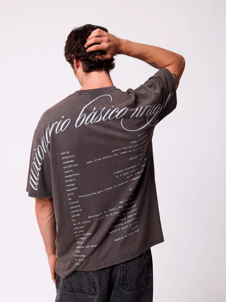 T-SHIRT ITAN DIXIE - Gris Oscuro 