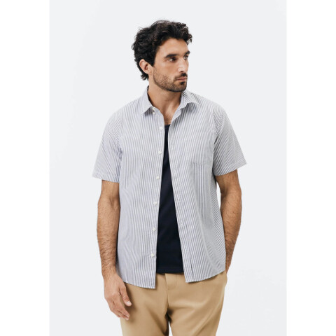 CAMISA MM MASC AZUL CLARO