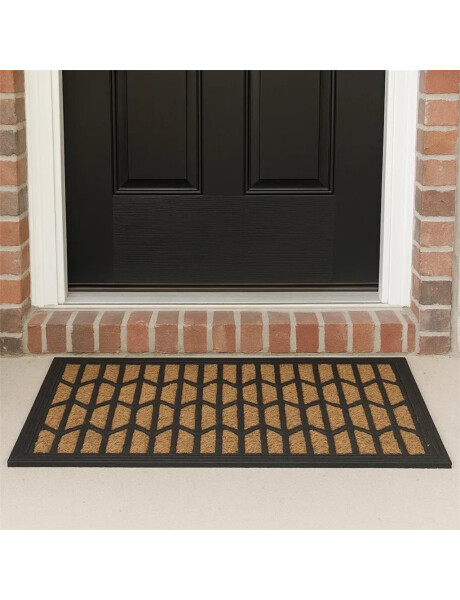 FELPUDO COCO/GOMA 40X60CM H.1CM ROMBOS FELPUDO COCO/GOMA 40X60CM H.1CM ROMBOS