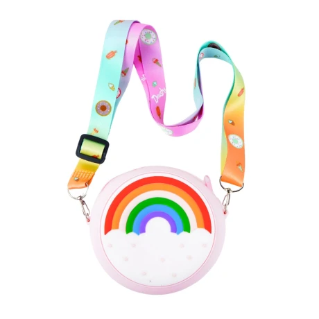 Cartera de silicona infantil Arcoiris Cartera de silicona infantil Arcoiris