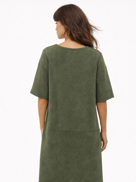 VESTIDO ZELMA VERDE MILI