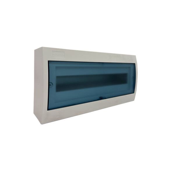 Tablero exterior 18 módulos c/puerta fumé TA4044
