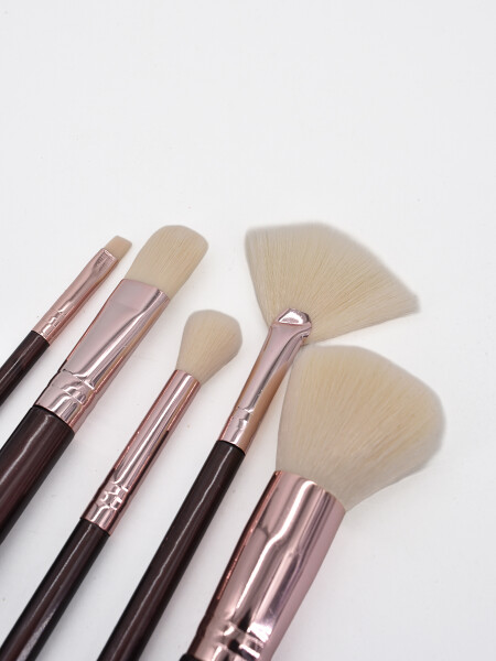 BROCHAS PARA MAQUILLAJE SET X 5 VARIANTE 1