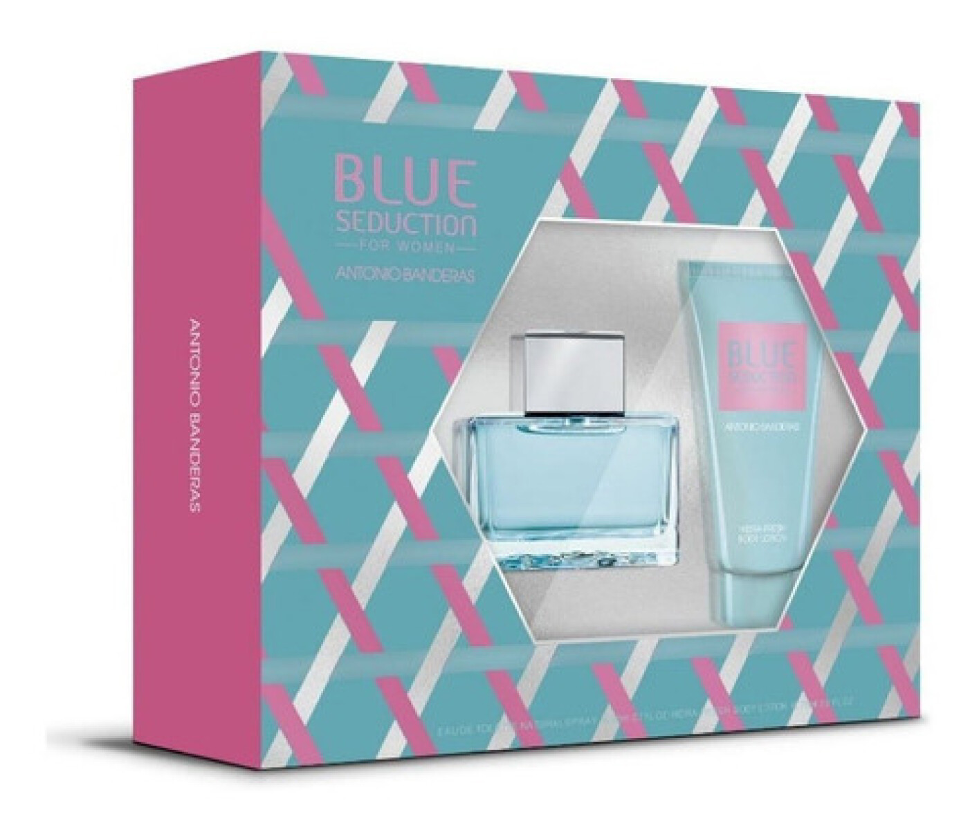 Perfume Cofre Antonio Banderas Blue Seduction Woman (Edt50ml + Body 75ml) 