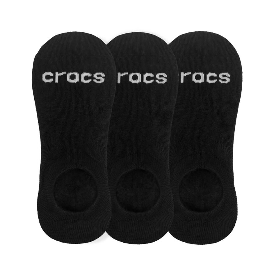 Medias Crocs Low Show (Solid) Unisex Black