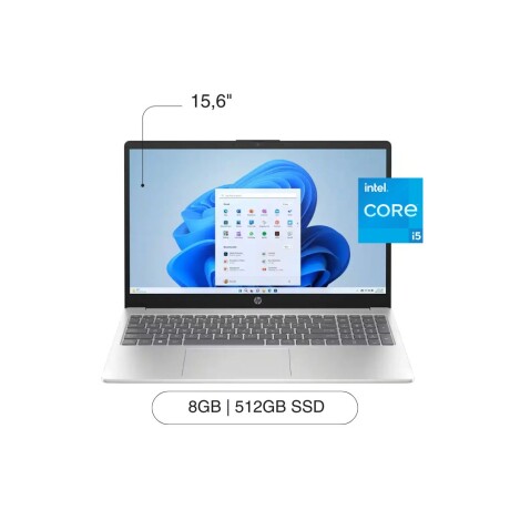 Notebook Hp A9PE6UA 15.6' HD Touch 512GB / 8GB RAM I5-1334U W11 - Natural Silver Notebook Hp A9PE6UA 15.6' HD Touch 512GB / 8GB RAM I5-1334U W11 - Natural Silver
