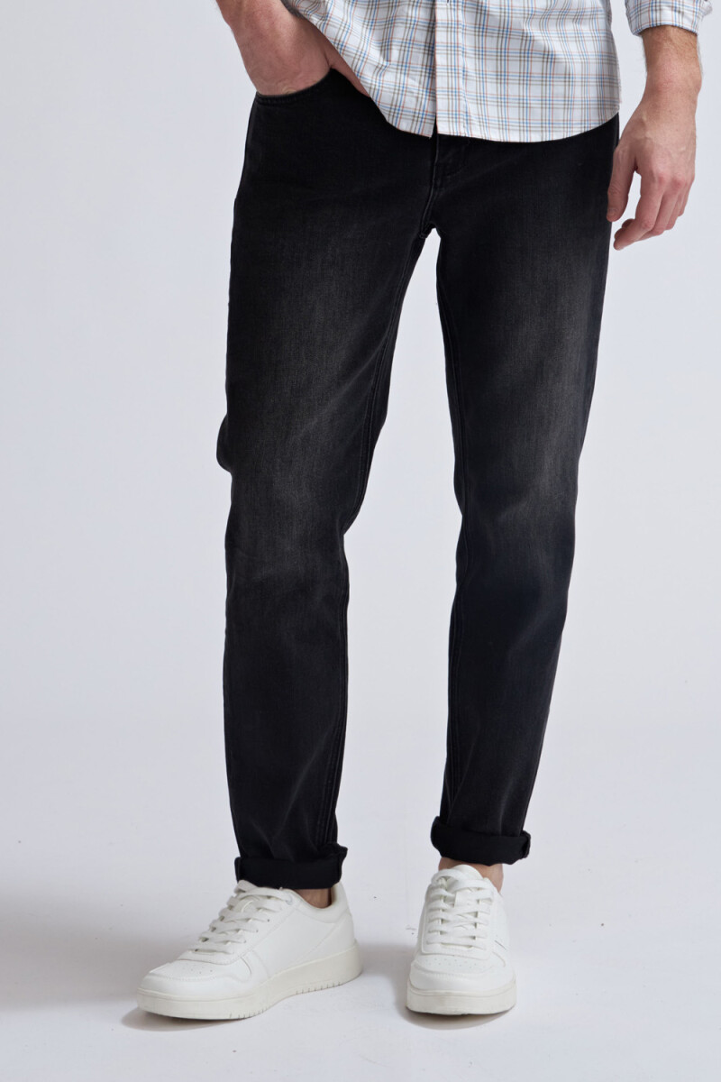 Pantalón de jean slim Gris