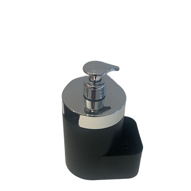 Dispensador de Jabón líquido y porta esponja - Negro Dispensador de Jabón líquido y porta esponja - Negro
