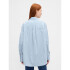 THE BIG SHIRT - POPLIN STRIPES LIGHT BLUE STRIPE
