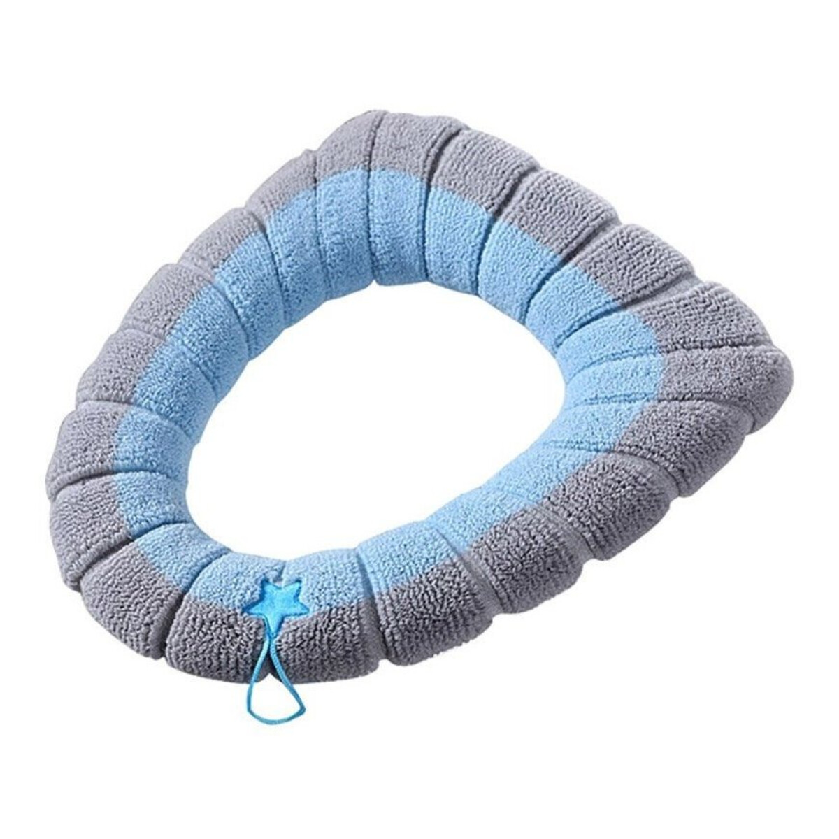 Protector Cubre Tapa Inodoro Water Frio Asiento Comodo - Variante color AZUL 