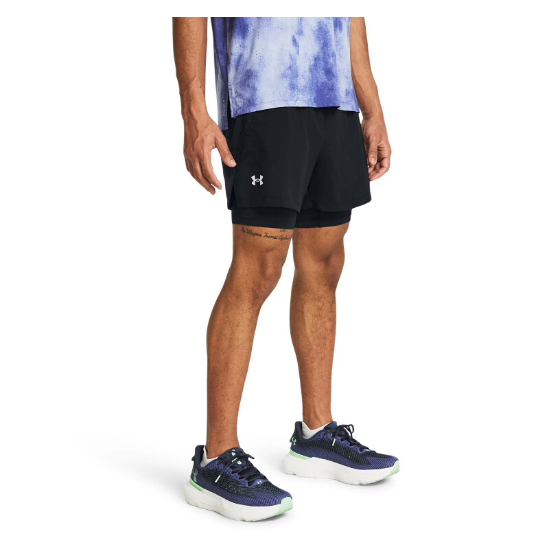 Short Training Under Armour 2-IN-1 de Hombre - 640A001N110 Negro