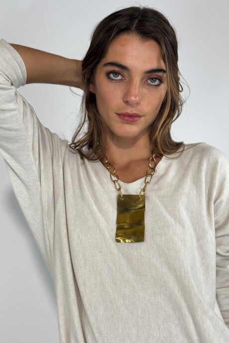 COLLAR AUKA Dorado