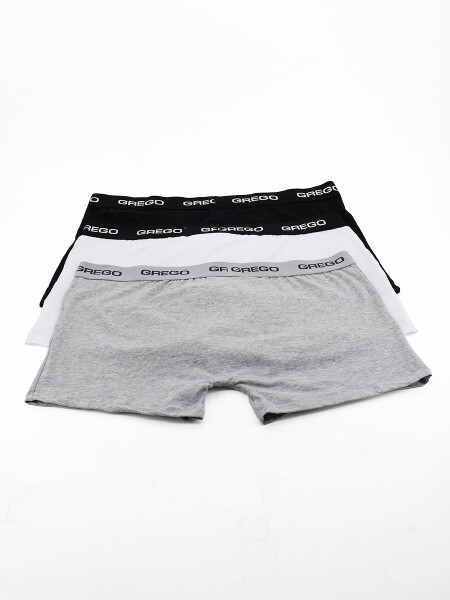 BOXER PACK X3 BLANCO