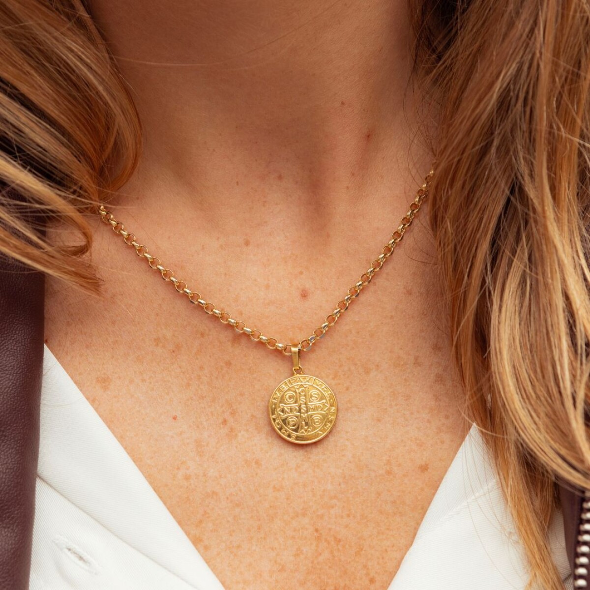 Cadena Rolo - Oro 18k 