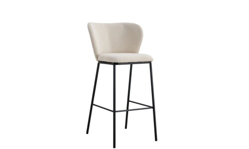 Banqueta ELINA en Tela Beige