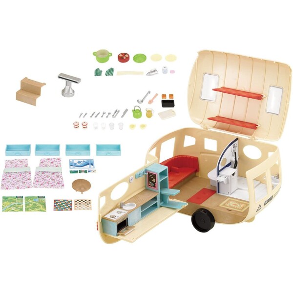 Sylvanian Families La Caravana Viaje Juguete Accesorio Niños Sylvanian Families La Caravana Viaje Juguete Accesorio Niños
