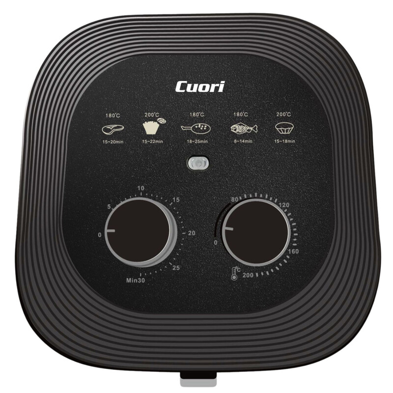 Freidora de Aire Sin Aceite Cuori Cleo 4.5 Litros 1400W Freidora de Aire Sin Aceite Cuori Cleo 4.5 Litros 1400W