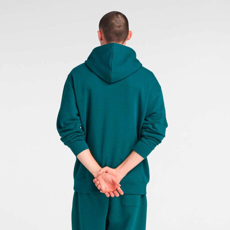 Campera Sport Essentials French Terry De Hombre Verde