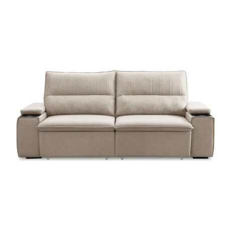 Sillon 3 Cuerpos Reclinable y Retractil Pavia Beige
