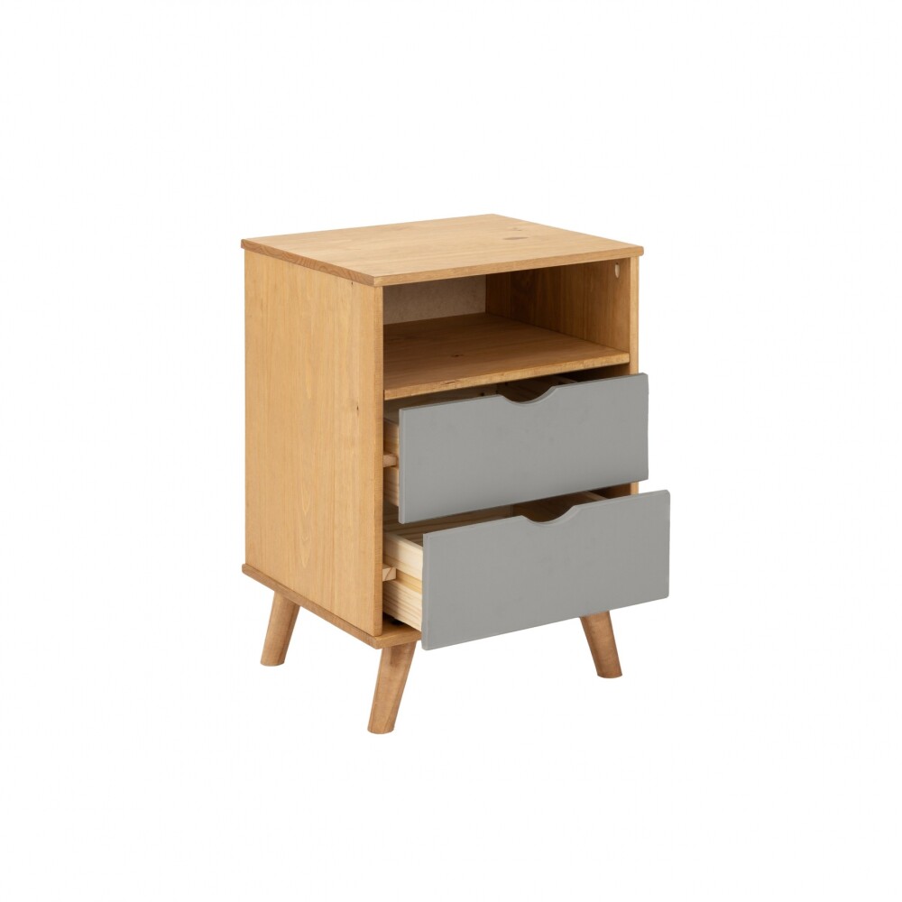 Mesa De Luz 2 Cajones Nicho - Linea Dublin Mesa De Luz 2 Cajones Nicho - Linea Dublin