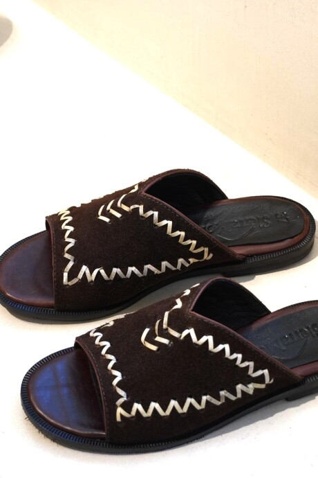 África Sandals Short Chocolate