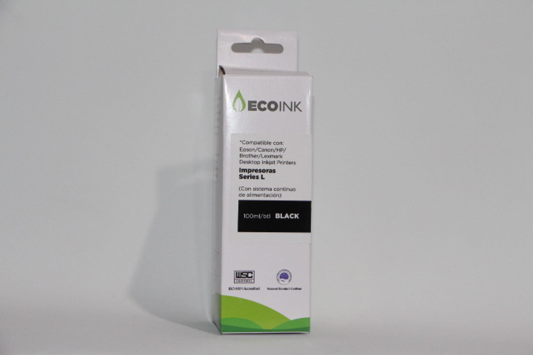 TINTA UNIVERSAL COLOR NEGRO 100ML. 