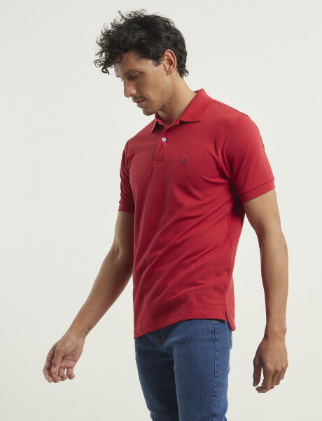 520602 REMERA PIQUÉ NAVIGATOR Rojo