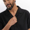Camisa m/c damero negro