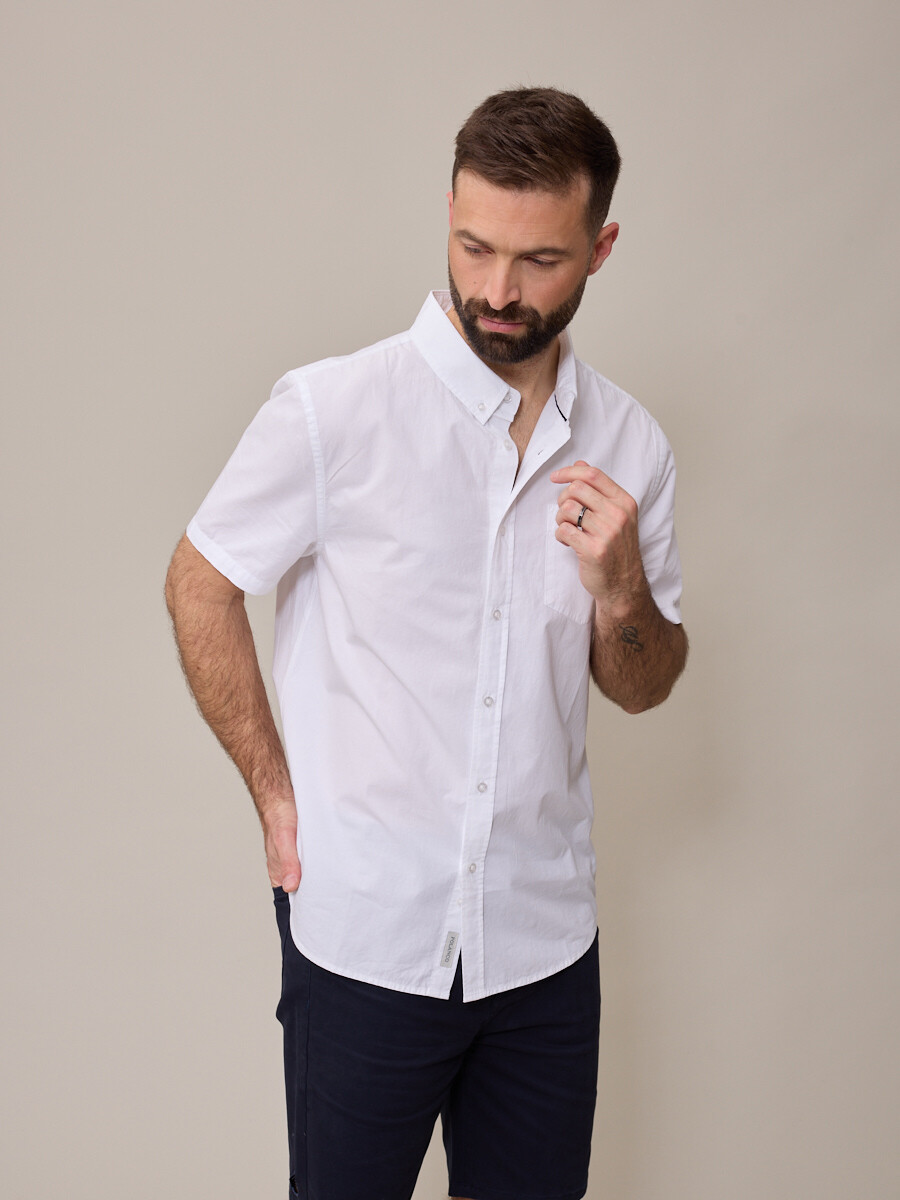 CAMISA RAIDON POLANCO - Blanco 