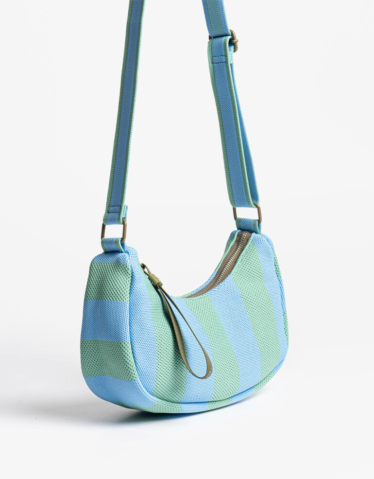 Bandoleras Bandolera Efecto Tejido - Estampado Rayas