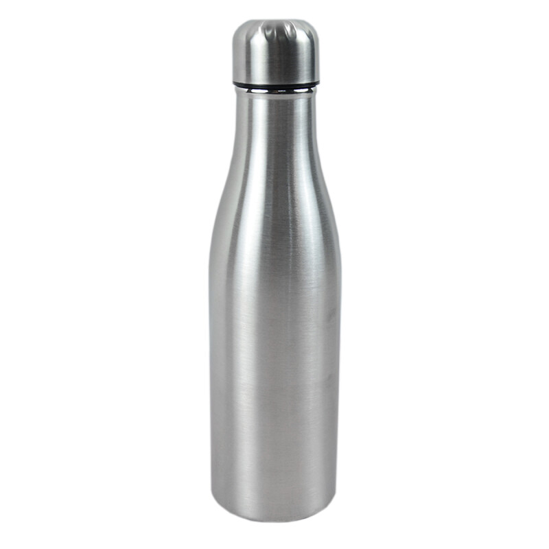Botella acero inoxidable 500 ml doble pared Gris metalizado