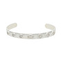 Pulsera Rigida Karvik Piedra de Luna Plata 925 0