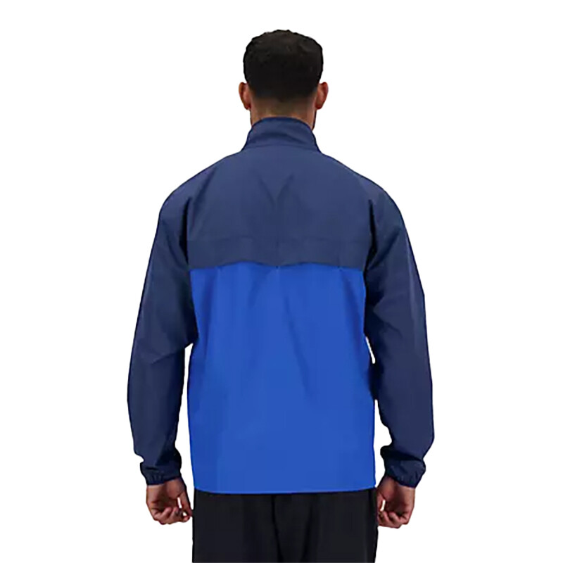 Campera New Balance Run Azul