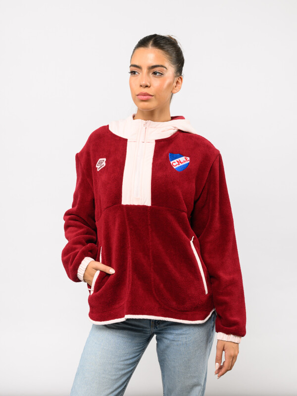 Buzo Polar Medio Cierre Ámbar Nacional Oficial Mujer 00w