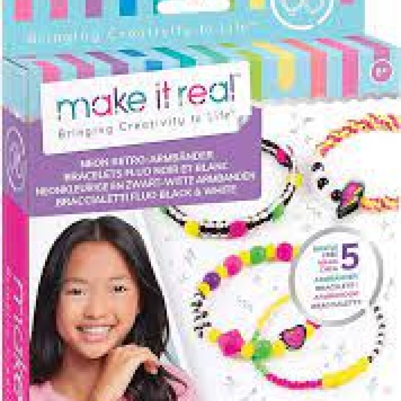 Make It Real Pulseras blancas y Make It Real Pulseras blancas y