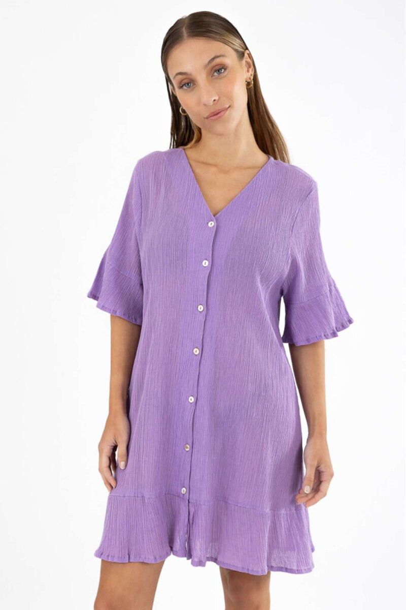 Camisola cerdeña - Lilaceo metal 