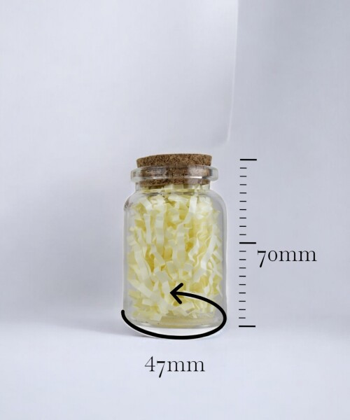 Frasco vidrio 47 x 70 mm. - Transparente Frasco vidrio 47 x 70 mm. - Transparente