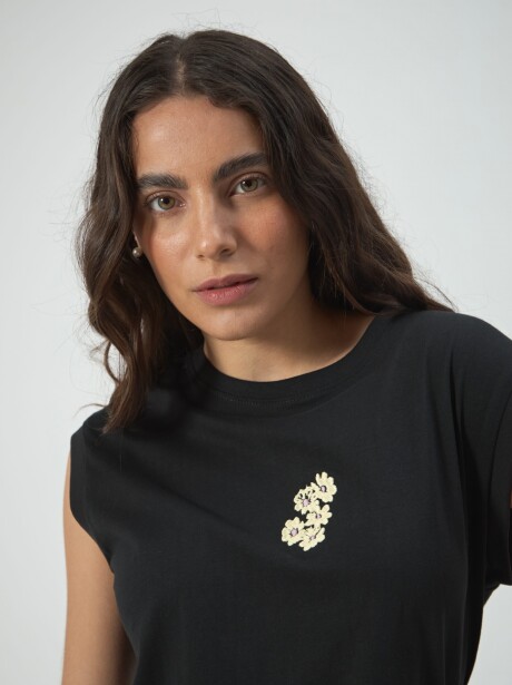MUSCULOSA MACACHIN NEGRO