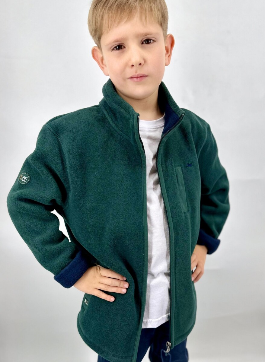 CAMPERA LEGACY 5497 POLAR NIÑO - VERDE 